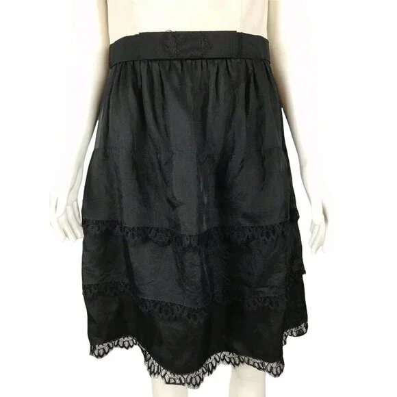 White House Black Market Womens Dress Size 6 Strapless Silk Cocktail Party - Picture 3 of 11